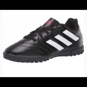Adidas Goletto VII TF KYJ74 UNISEX KIDS BLACK LACE UP SOCCER SHOES